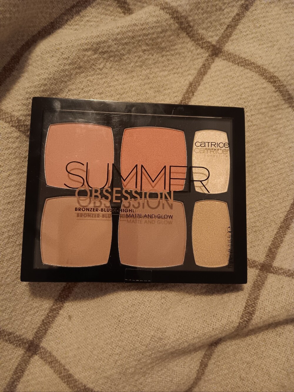 Catrice Summer Obsession Bronzer, Blush, & Highlighter Palette Matte and Glow